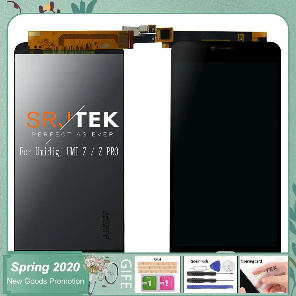 Для Umidigi UMI Z/Z PRO ЖК-дисплей + сенсорный экран 100% протестированный ЖК-дигитайзер