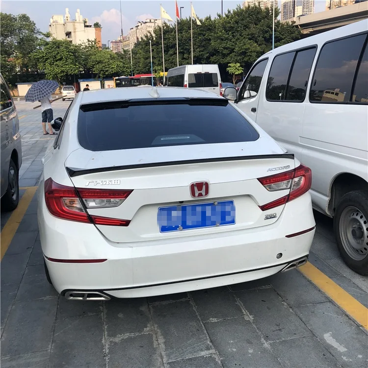 Спойлер для Honda Accord высококачественный спойлер из АБС материала заднего крыла
