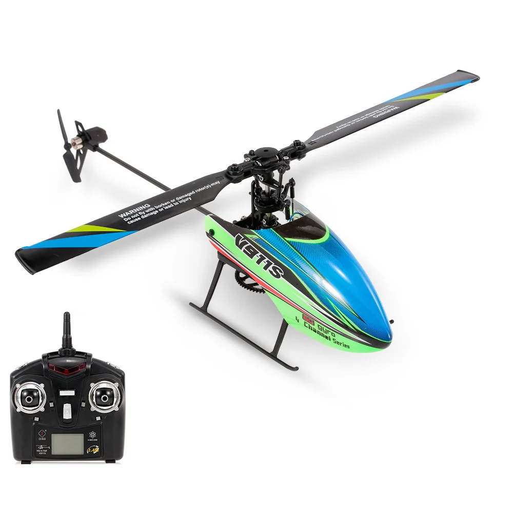 WLtoys V911S RC вертолет 4CH 6G 6 Aixs Gyro один Propelller Non aileron игрушки RTF для детей Один