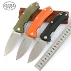 Складной нож JUFULE KUR, тактический карманный клипса Sleipner Blade G10, рукоятка, подшипник, для повседневного использования, кемпинга, выживания, охоты