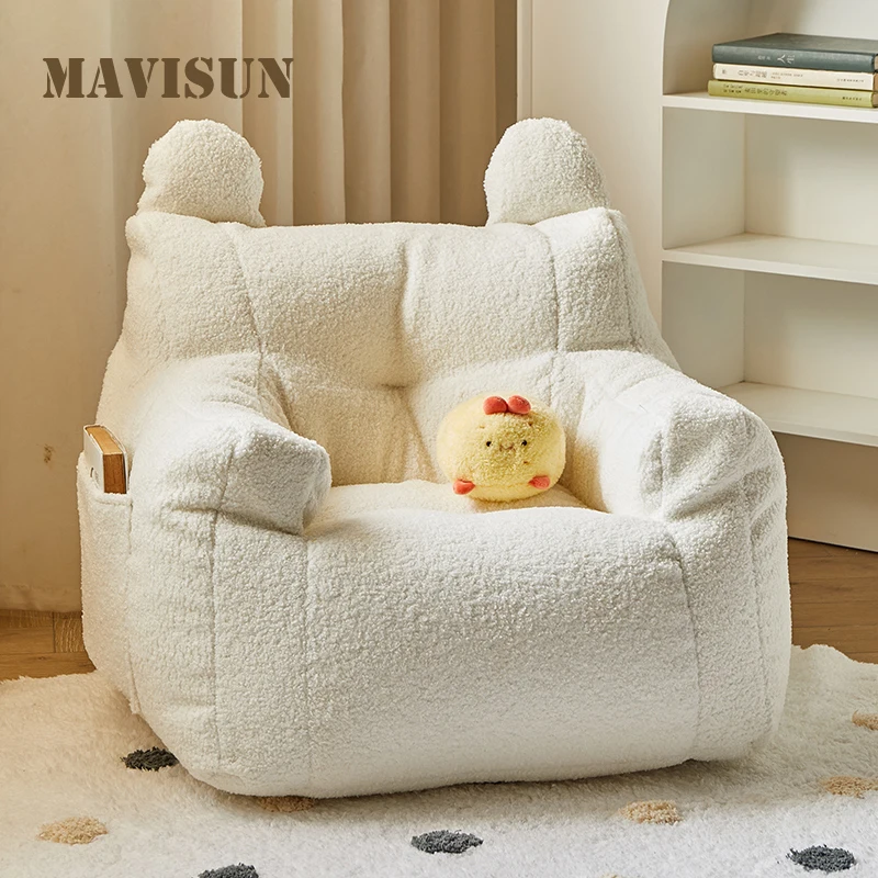 

Children's Sofa Cute Cartoon Seat Household Baby Stool Modern Minimalist Reading Mini Lounge Chair Boy Girl Lazy Small Sofa