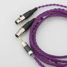 HIFI 2.5/3.5/4.4mm/XLR Balanced Earphone Headphone Upgrade Cable for Audeze LCD-3 LCD3 LCD-2 LCD2 LCD-4