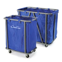 hot sale hotel room service cart work cleaning car multifunctional trolley