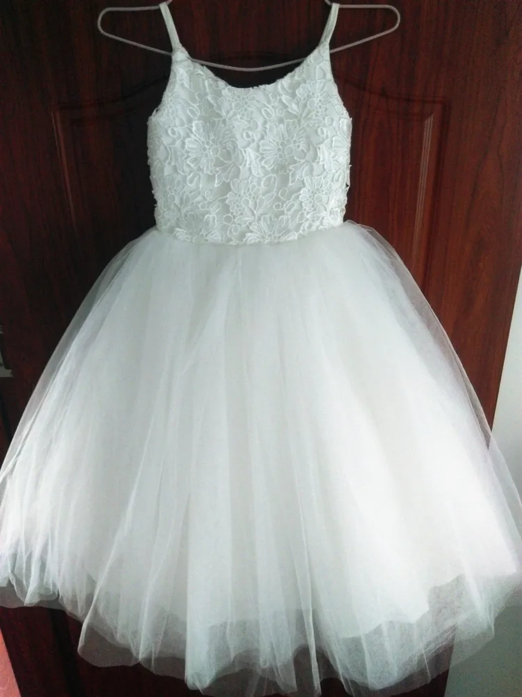 Элегантное платье для девочек в цветочек, платья для девочек, тонкие плечевой ремень с О-образным вырезом без рукавов платье с кружевной аппликацией для Платья для церемонии причастия