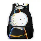 Рюкзак Koro Sensei для мальчиков и девочек, Белый Дорожный ранец для учебы с изображением лица убийц, школьная сумка для подростков