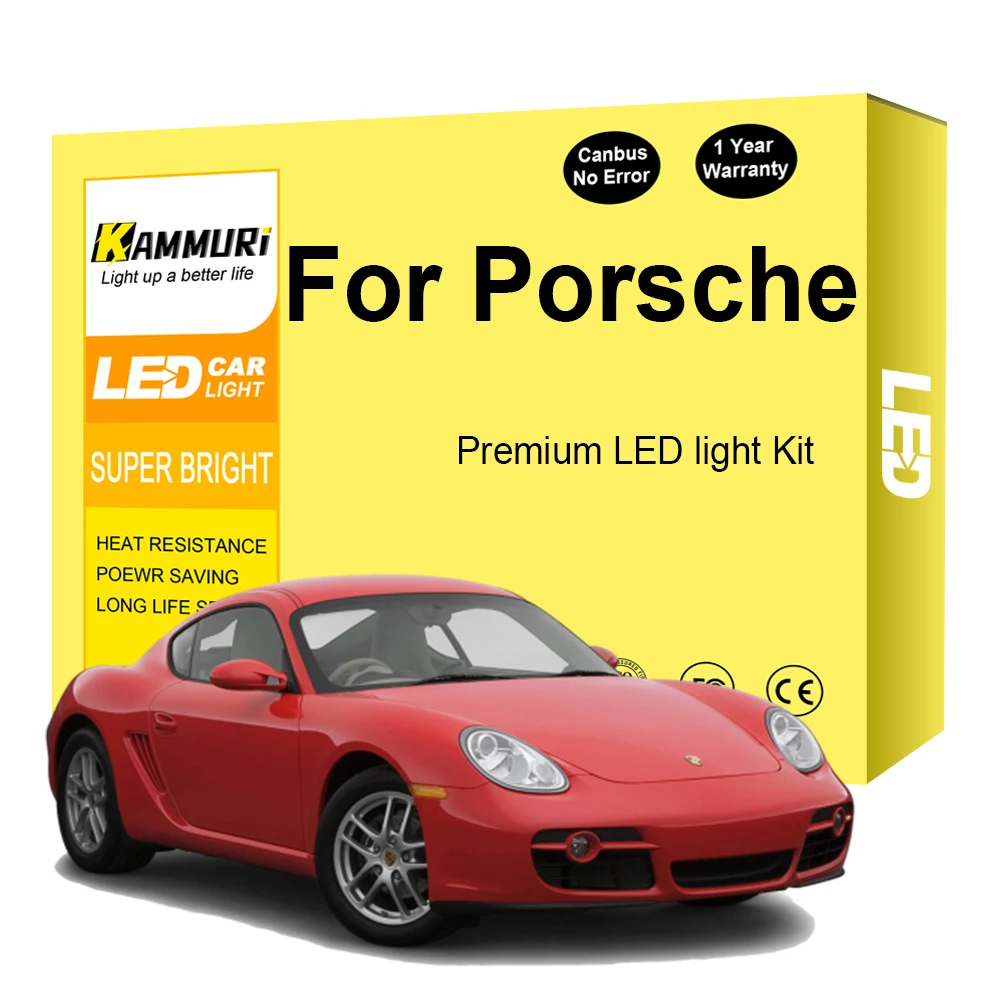 

LED Interior Light For Porsche Panamera 970 Cayenne 9PA 955/957 958 911 993 996 997 Boxster 986 987 981 Macan 95B Cayman 987 981