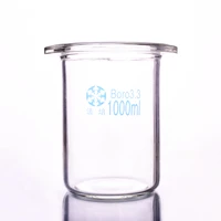 single layer cylindrical flat bottom open reactor bottlecapacity 1000ml150mm flange outer diameterreagent bottle