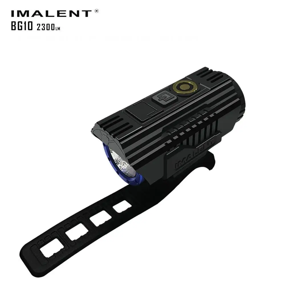 Imalent BG10 светодиодный светильник-вспышка с зарядкой от usb, велосипедный светильник CREE XHP50 2300LM, светодиодный S O светодиодный экран, водонепроницаемый велосипедный светильник+ аккумулятор 26350
