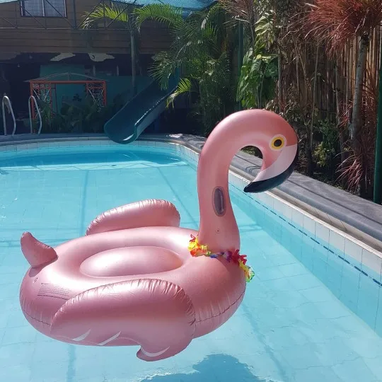 

Rose Gold Inflatable Flamingo Pool Float Adult Kids Swim Ring Giant Inflatable Pool Mattress Pool Toys Water boia de piscina