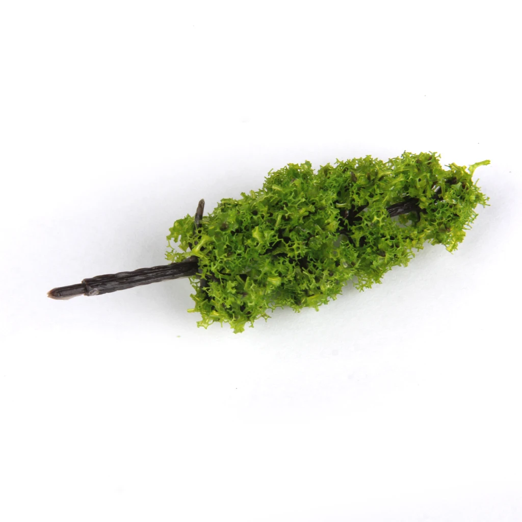 

SET OF 80 PLASTIC TRAIN MODEL TREES AND LIGHTS HO SCALE 1/100 LANDSCAPE