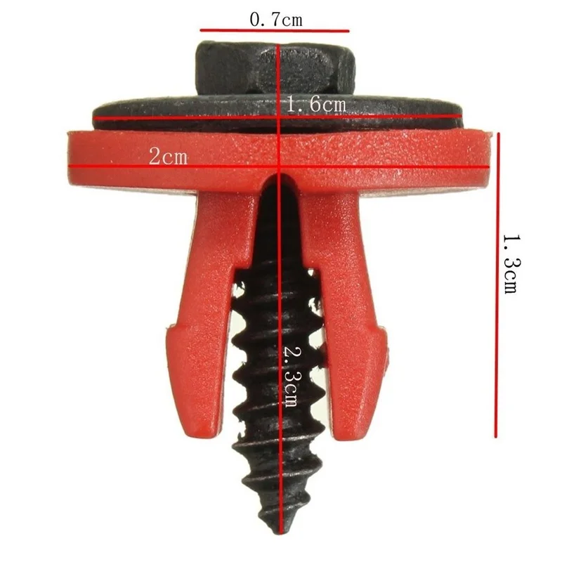 Зажимы для нижней крышки автомобильного двигателя Ford C-Max S-Max заклепки