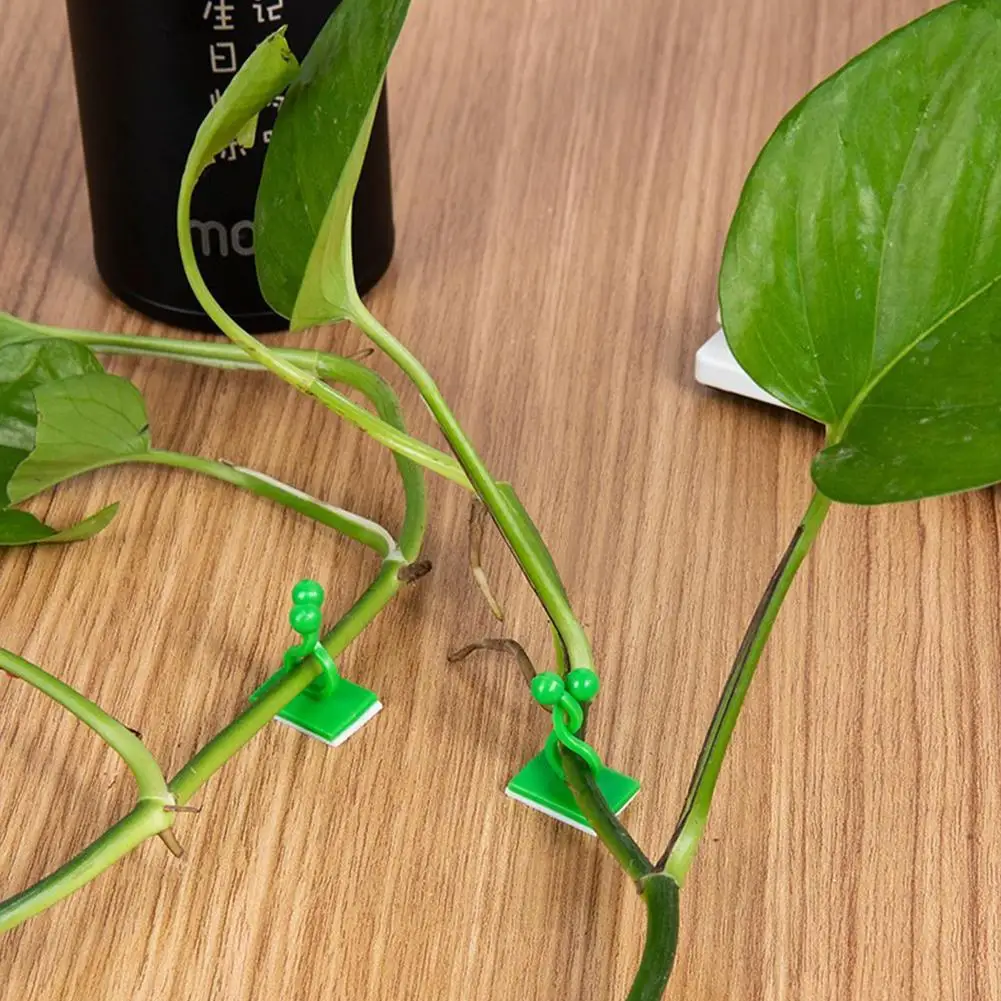 10 шт. Невидимый настенный зажим из ротанга невидимый Настенный Липкий крючок для