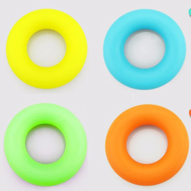 TIMOWIN ручные ручки Тренировка мышц зеленый резиновое кольцо тренажер палец