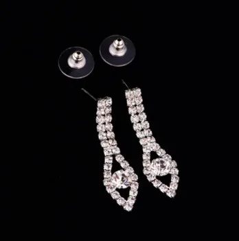 noble up-market diamond wedding bride lady's set necklace earings 9.57j | Украшения и аксессуары