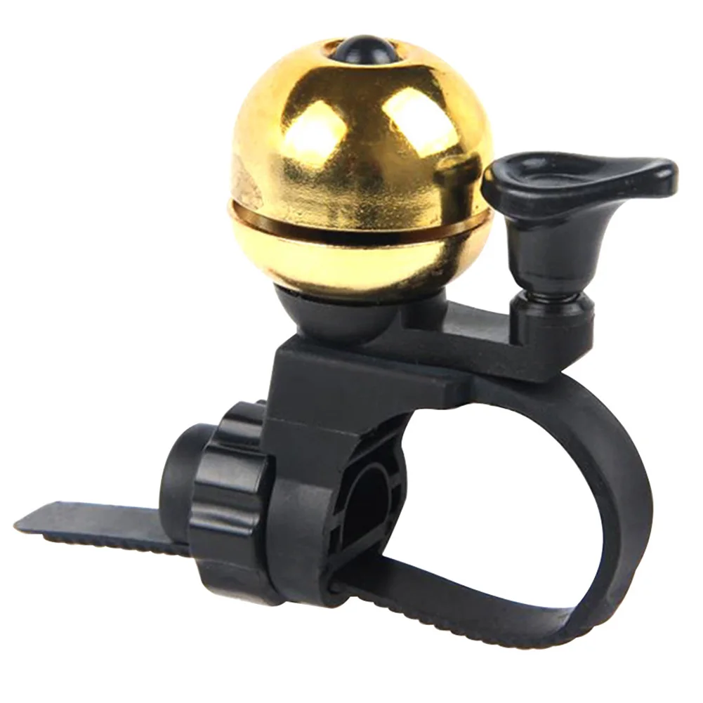 

Adjustable Strap Mini Ring Bicycle Bell Bike Accessories Horn Protective Sound Universal Loud Metal Safety Cycling Outdoor Alarm