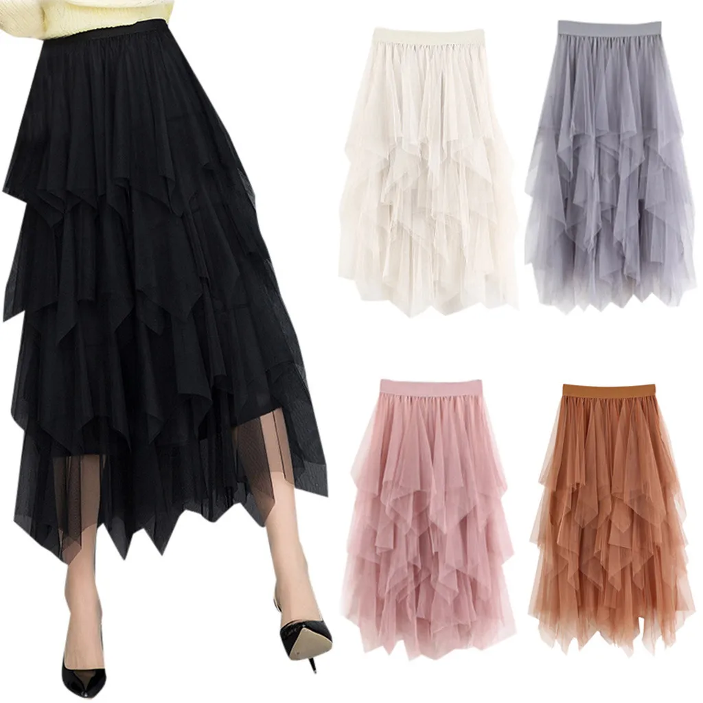 

Women Skirt Preppy Style High Waist Chic Couture party Skirts Student Dance Skirt Summer Skirt Women Cute Sweet Girls Skirt LY