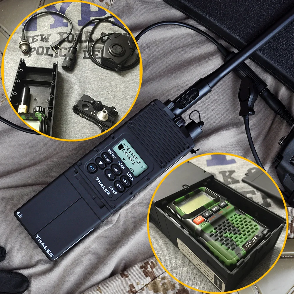 Может быть модифицирован с портативной рацией PRC148/152 корпус для рации 1:1 PRC148 макет