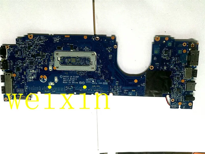 Для dell latitude 7480 E7480 материнская плата MP2YX 0MP2YX CN i5 6300 CAZ20 LA E132P