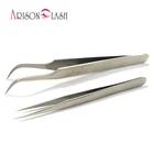 100% Оригинальный Пинцет Vetus ST серии из нержавеющей стали для бровей инструменты для наращивания накладных ресниц промышленные антистатические пинцеты