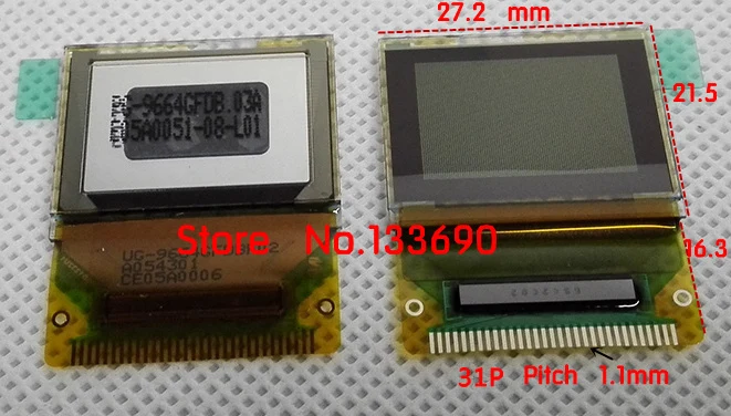 3 В 0 95 дюйма Три цвета SPI серийный 8-битный параллельный порт OLED экран SSD1332 Драйвер