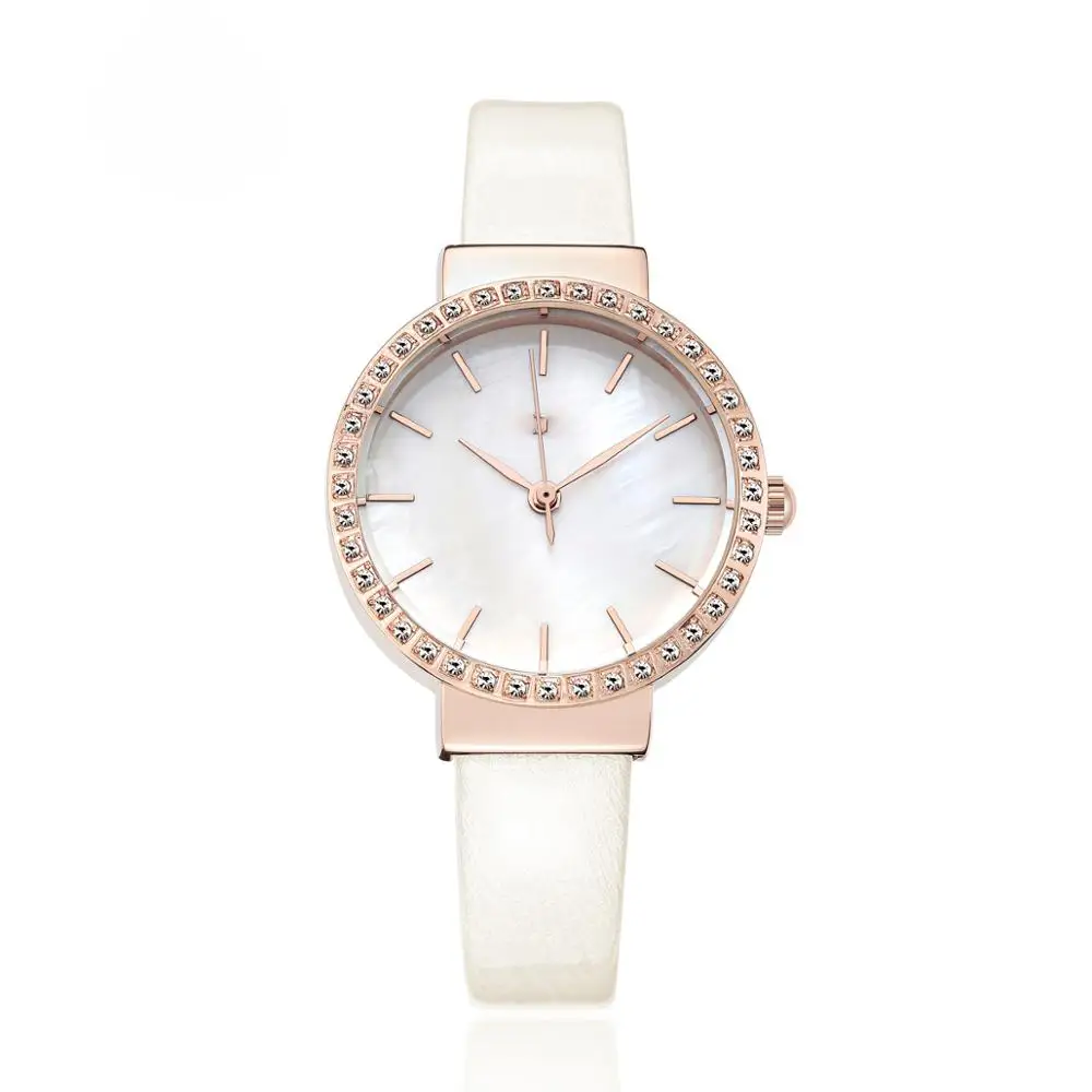 

Fashion brand women watches leather strap casual lady wristwatches