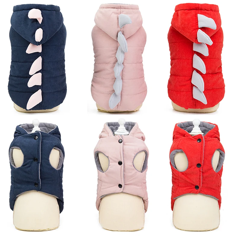 Динозавр косплей одежда для собак пальто домашних животных с драконом забавная толстовки костюм кошек