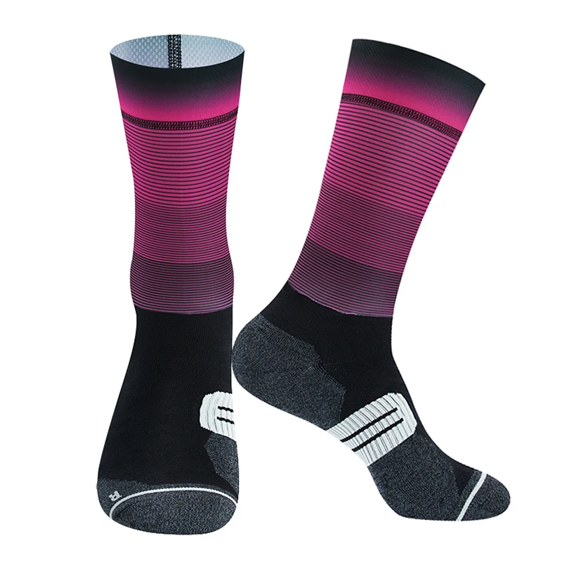 

Anti Slip Professional Bike Socks Bicycle Compression Sport Sock Men And Women Street Sports Socks Racing Cycling Socks