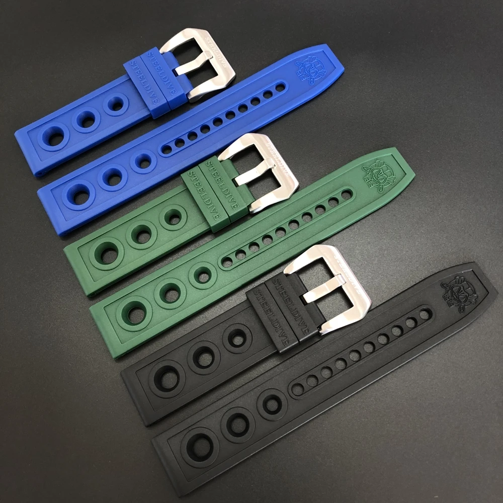 

STEELDIVE Automatic Mechanical Strap 20mm Replacement Watch bands 22mm Automatic Watch 22mm Bracelets Dive Watches Strap 20/22mm