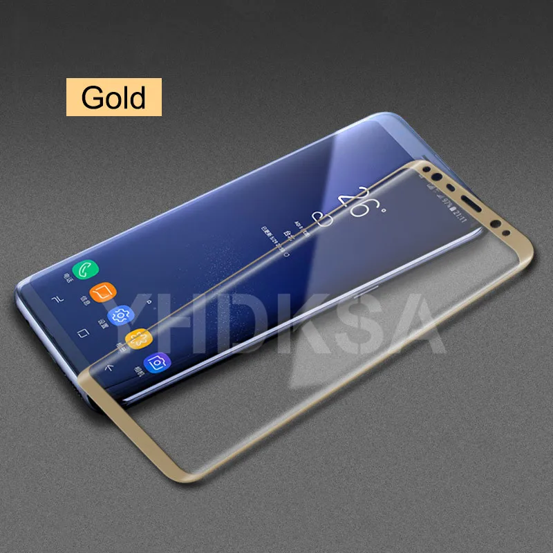 100D полностью изогнутое закаленное стекло для samsung Galaxy S10 S9 S8 Plus S7 Edge A6 A8 Защитная пленка для экрана защитное стекло