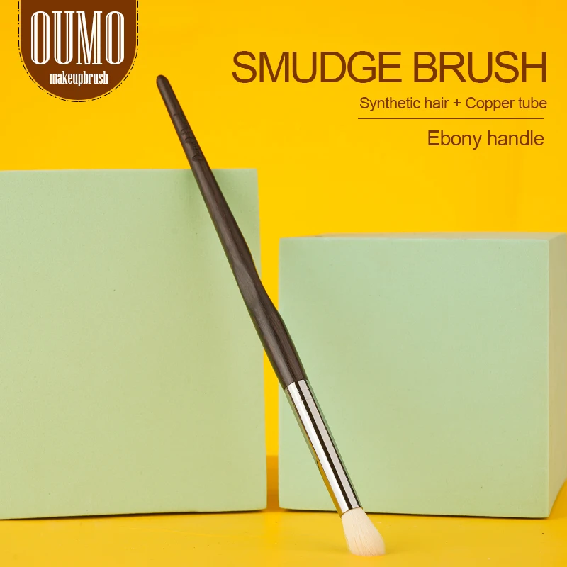 OUMOMAKEUPBRUSH-кисть для растушевки 7 # синтетические волосы черное - Цена: 176.94
