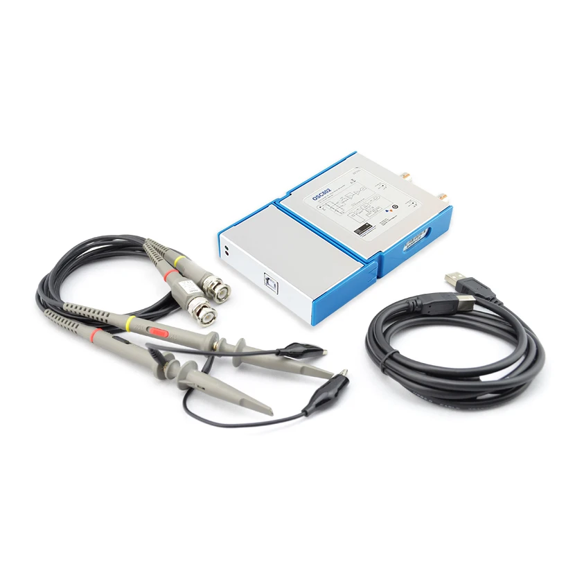 Лучшая цена USB/осциллограф для ПК осцилллограф 2002/осцил2002l частота дискретизации