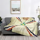 Одеяло с флагом Ассирии, покрывало для кровати, плед, постельное белье, пушистое Клетчатое одеяло с капюшоном, покрывало, размер s