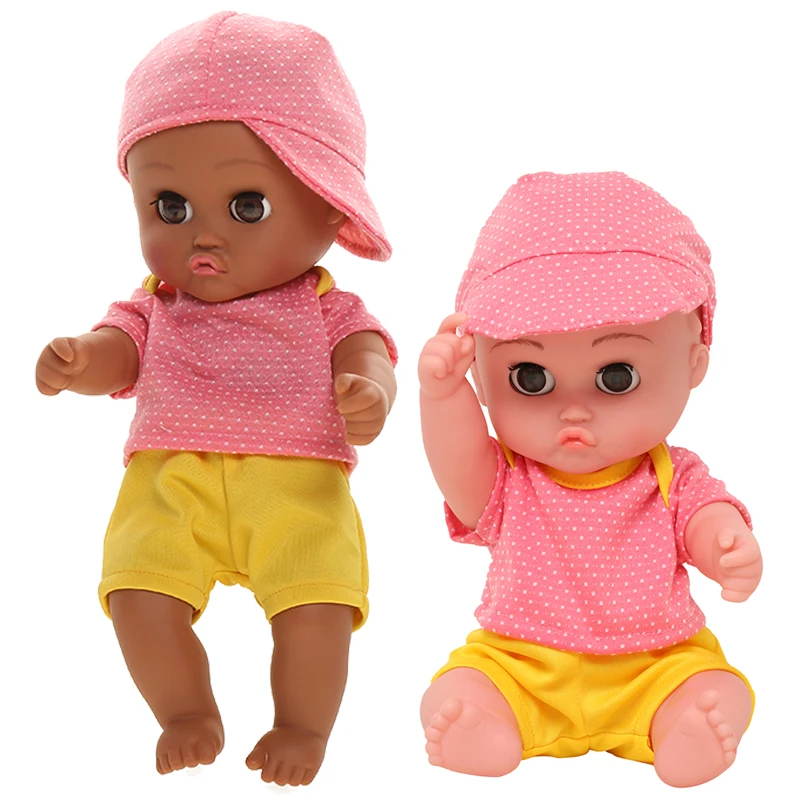 

35CM Silicone Waterproof Doll Toys Bebe Reborn Lifelike Baby Dolls For Children Reborn Toddler Toy Eyes Blinking Boy Girl Doll