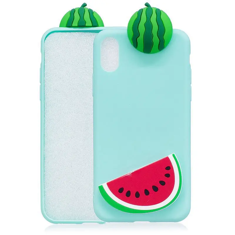 10 Для Coque iPhone X iPhone 5 5S se чехол 3D панда кактус силиконовый чехол для Funda iPhone 6 6S 7 8 Plus XR XS Max чехол etui - Цвет: 10