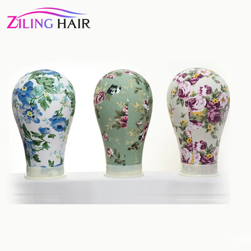 Темно синий холст блок парик Стенд Манекен головной сумка аксессуары