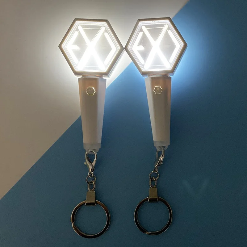 exo официальный мини вентилятор светильник брелок-светильник kpop подарок