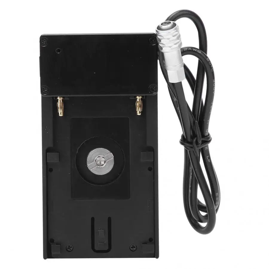 Базовый держатель крепления адаптерной пластины для камеры BMPCC 4K с батареями NP-F970, NP-750, NP-F550.