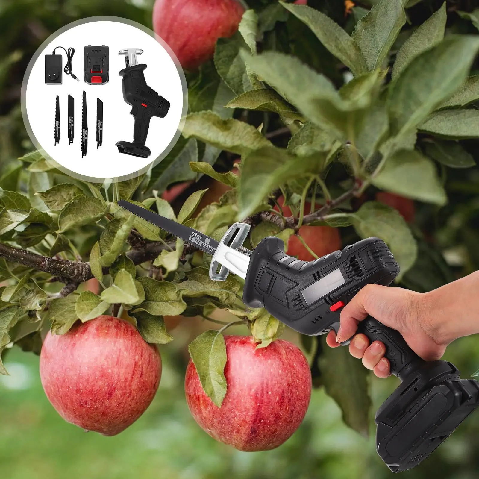 

1 Set Reciprocating Saw Good Durable Useful Fine Reciprocating Saw Cordless Saw Electric Saw For Home