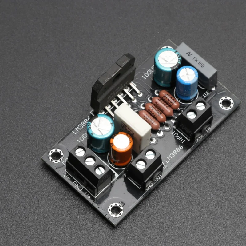 Kaolanhon DC dual 20 28 в 68 Вт 4 Ом LM3886 TF плата усилителя Hi Fi Fever Class Mono домашняя аудио Плата 62*38
