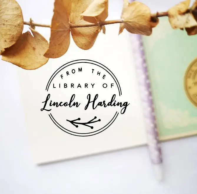 Изготовленный На Заказ библиотечная печать индивидуальный учитель название