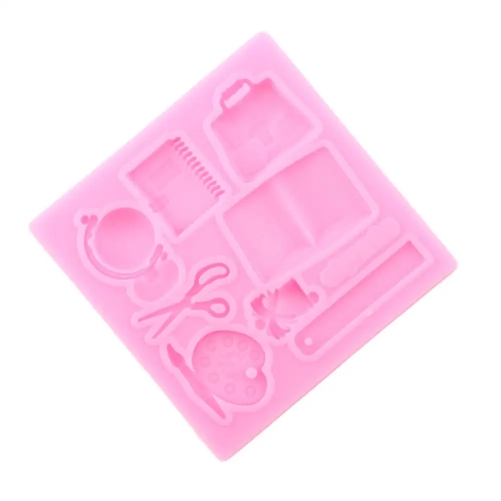 3D книжка глобус силиконовые формы обучающий инструмент форма для помадки