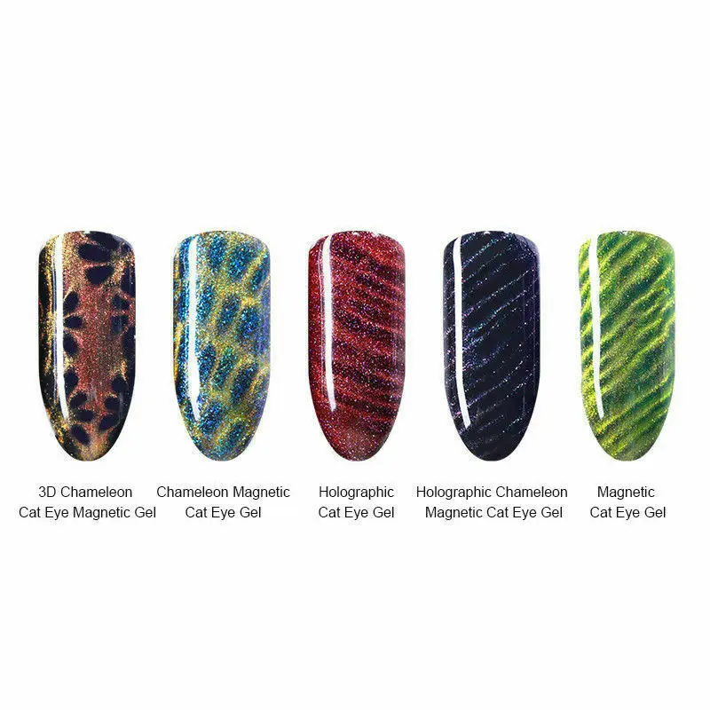 

DIY Nail Art Flower Cat Eye Magnet Pen UV Gel Polish Stick 3D Magnetic Pen Tool