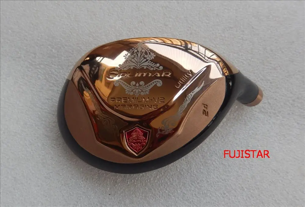 FUJISTAR GOLF ORLIMAR PREMIUM-V2 MARAGING steel face golf hybrid head 24deg loft for lady 0.335 size hosel