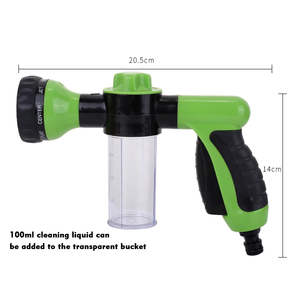 Пенораспылитель садовый водяной шланг Насадка для мыла распылитель пистолет