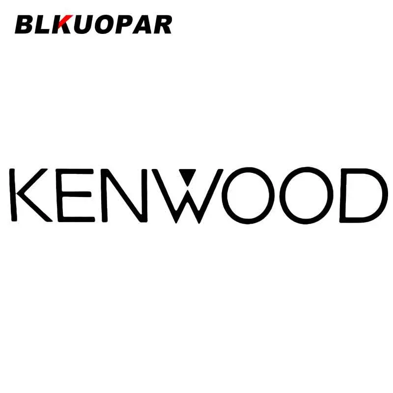 

BLKUOPAR for Kenwood Logo Decals Vinyl Car Stickers Laptop Campervan Waterproof Motorcycle Helmet Sunscreen Funny Decoration