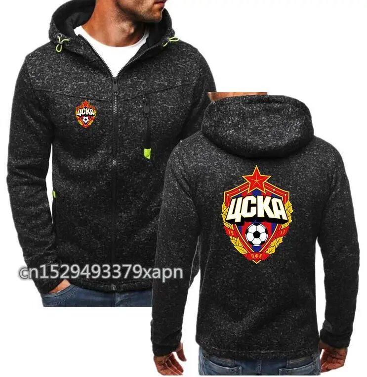 Новинка зимы 2018 толстовки с капюшоном для русской премьер-лиги ЦСКА МСК клуба FC