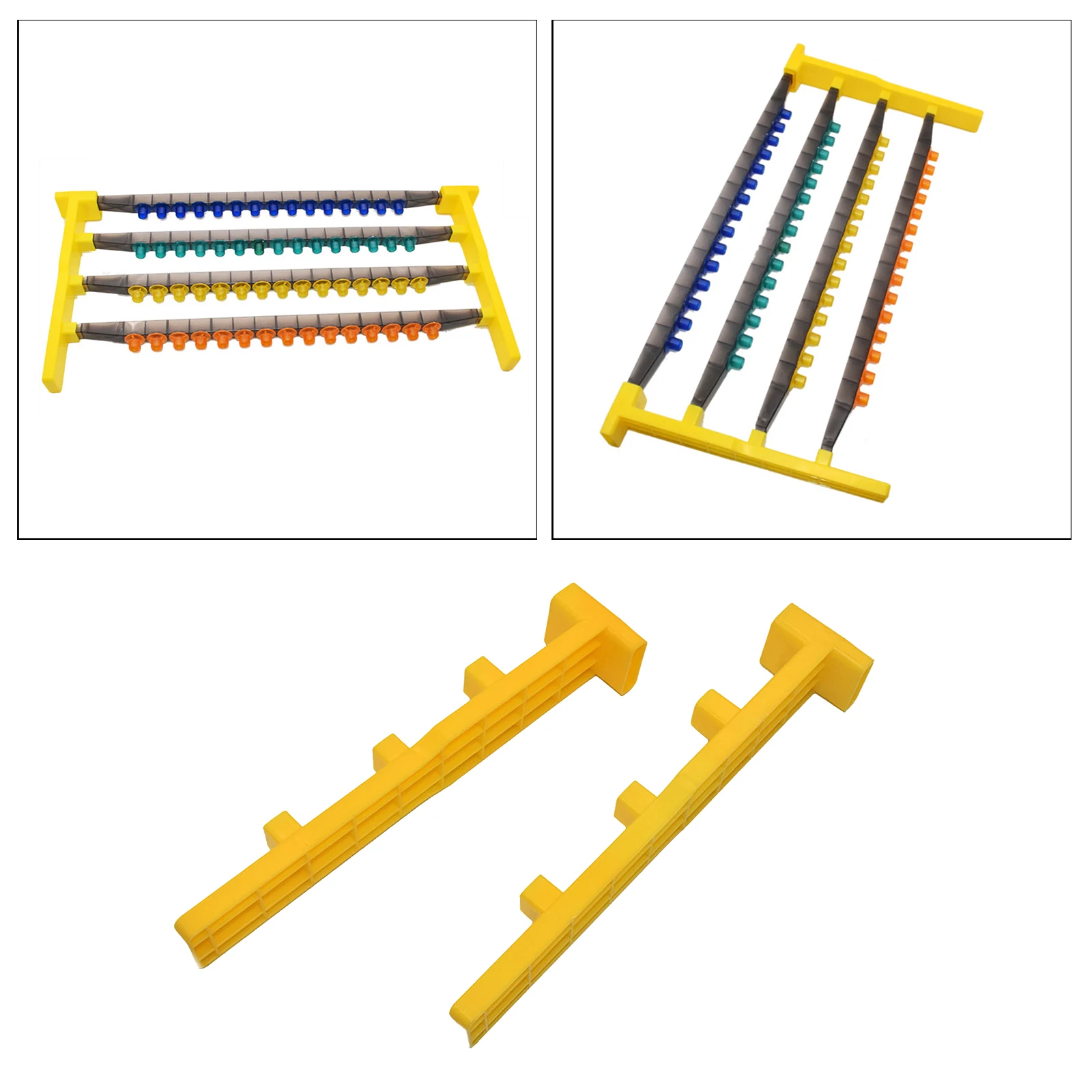 

2/Set Beehive Frame Bracket Support Spacer Stand Holder Beekeeping Tools