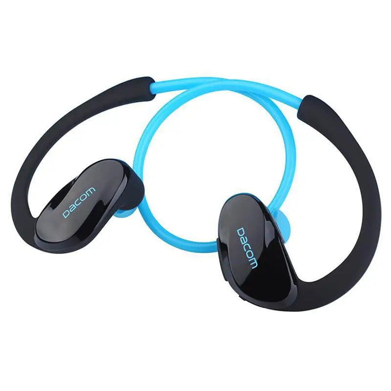 Dacom G05 Athlete Спортивные наушники Bluetooth Беспроводные спортивные наушники стереонаушники для музыки гарнитура Fone De Ouvido с Microph - Цвет: Синий