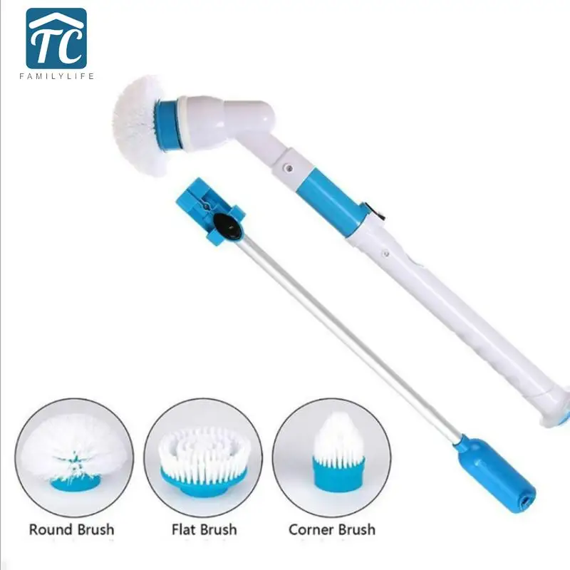 Электрическая вращающаяся скрубберная напольная плитка для ванной комнаты