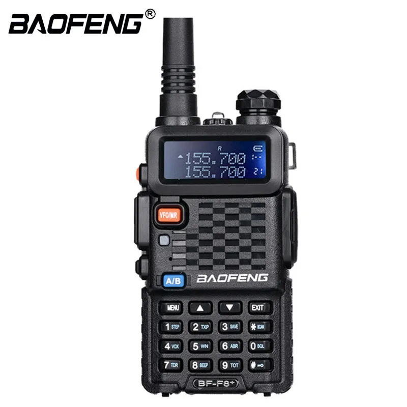 Рация Baofeng BFF8 BF-F8 + PLUS F8PLUS PTT U/VHF Двухдиапазонный любительский радиокоммуникатор